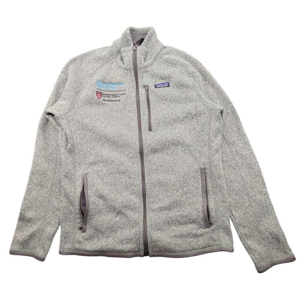 Patagonia Better Sweater Full Zip Jacket Medium BIDMC Harvard Medical School